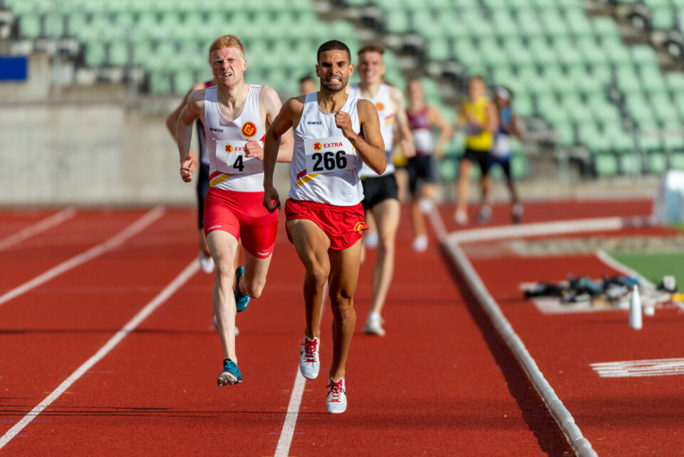 Tenåringsjenter imponerte på Oslo sommerstevne på Bislett Heat5_266 Jacob Boutera_DSC_2544.jpg