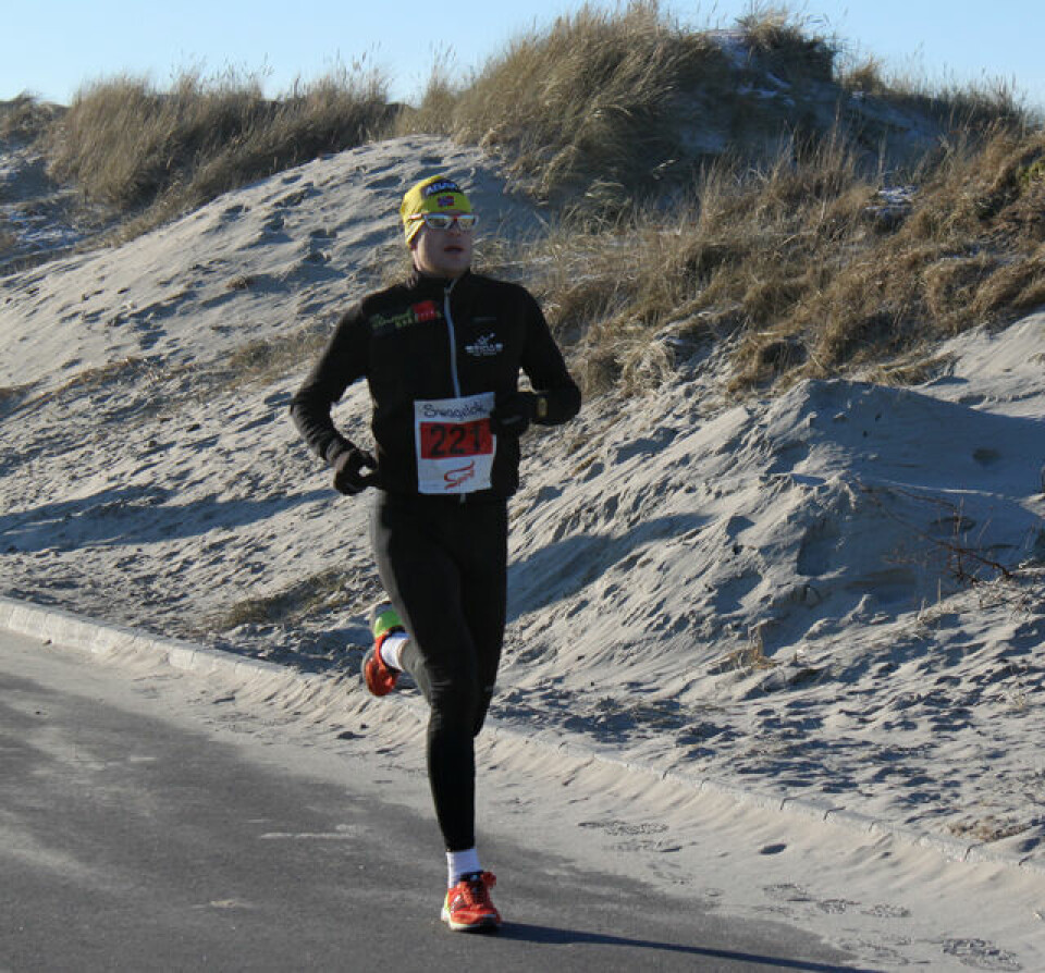 Jarle Risa med sterk tid på Sola