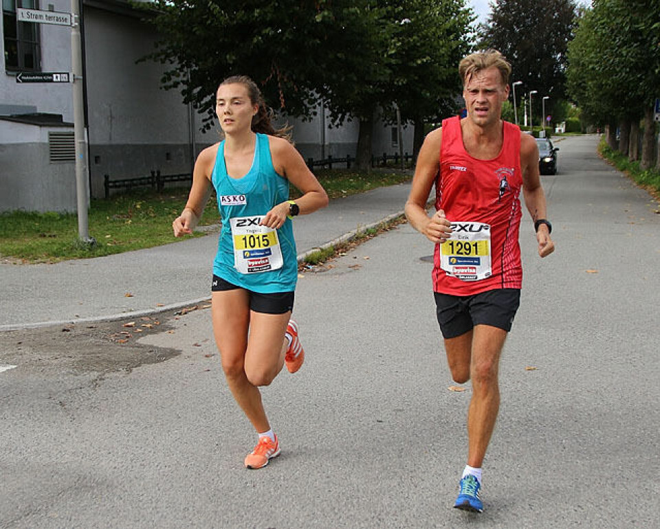 Gode forhold i Drammensmaraton som ble skjemmet av feilanvisning Halvmaraton_Yngvild_Kaspersen_IMG_9522.jpg