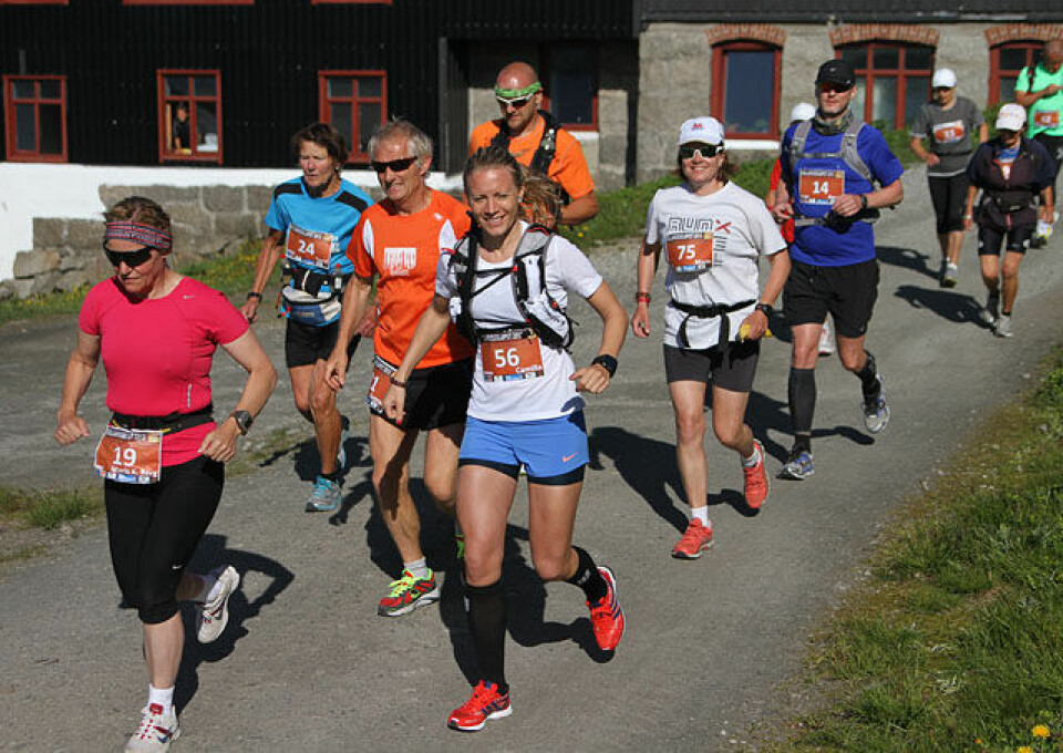 Strupstad-oppvisning i Rallarvegsløpet