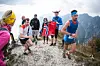 Stian Angermund-Vik blir heia fram av norske tilskuere under Limone Skyrace. (Foto: arrangøren)