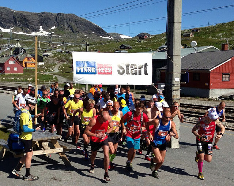 Strupstad-oppvisning i Rallarvegsløpet