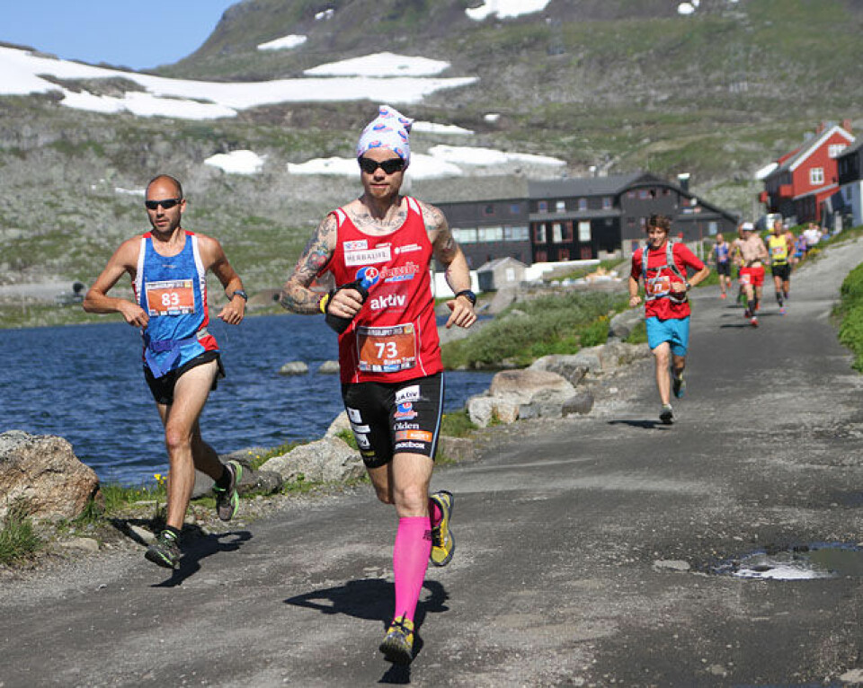 Strupstad-oppvisning i Rallarvegsløpet