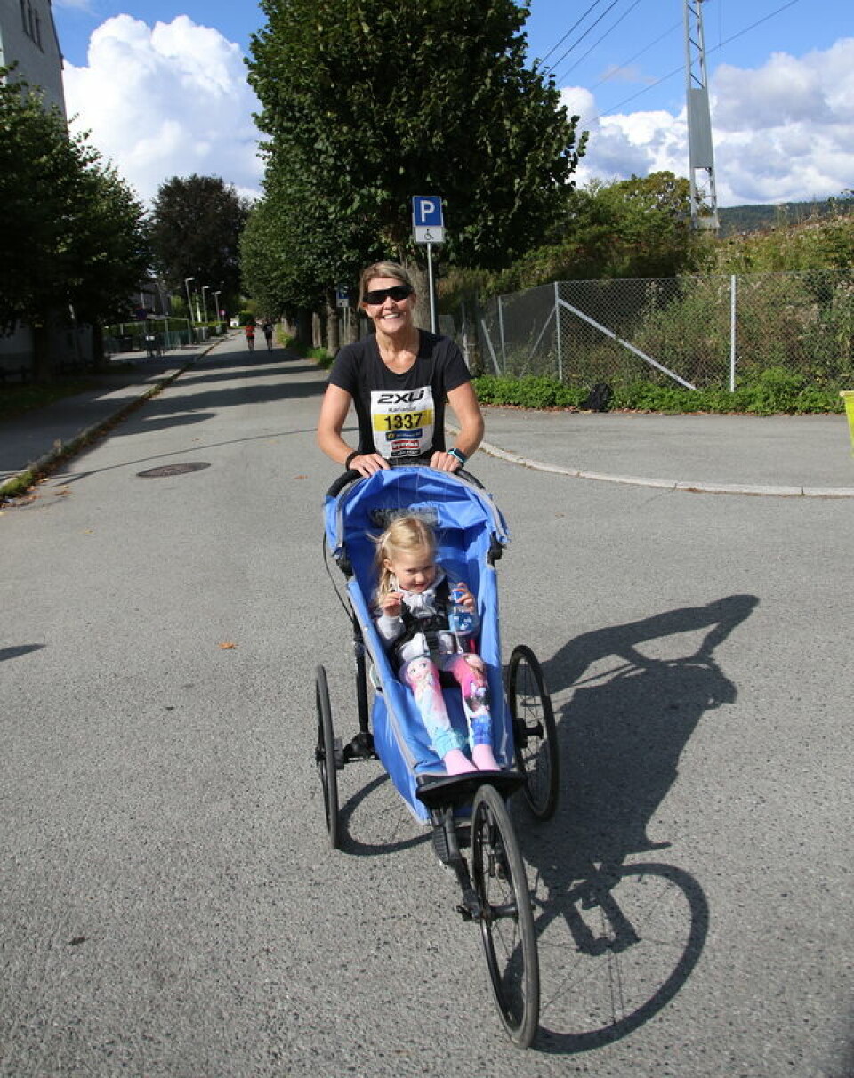 Gode forhold i Drammensmaraton som ble skjemmet av feilanvisning Nina Anette Hongseth