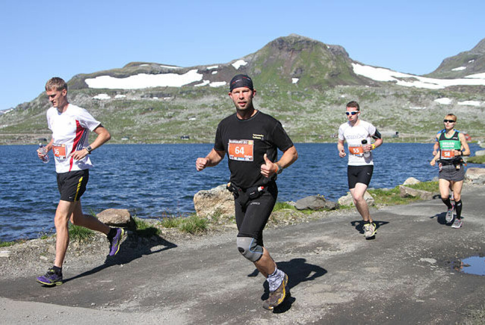 Strupstad-oppvisning i Rallarvegsløpet