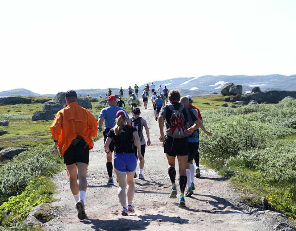 Strupstad-oppvisning i Rallarvegsløpet
