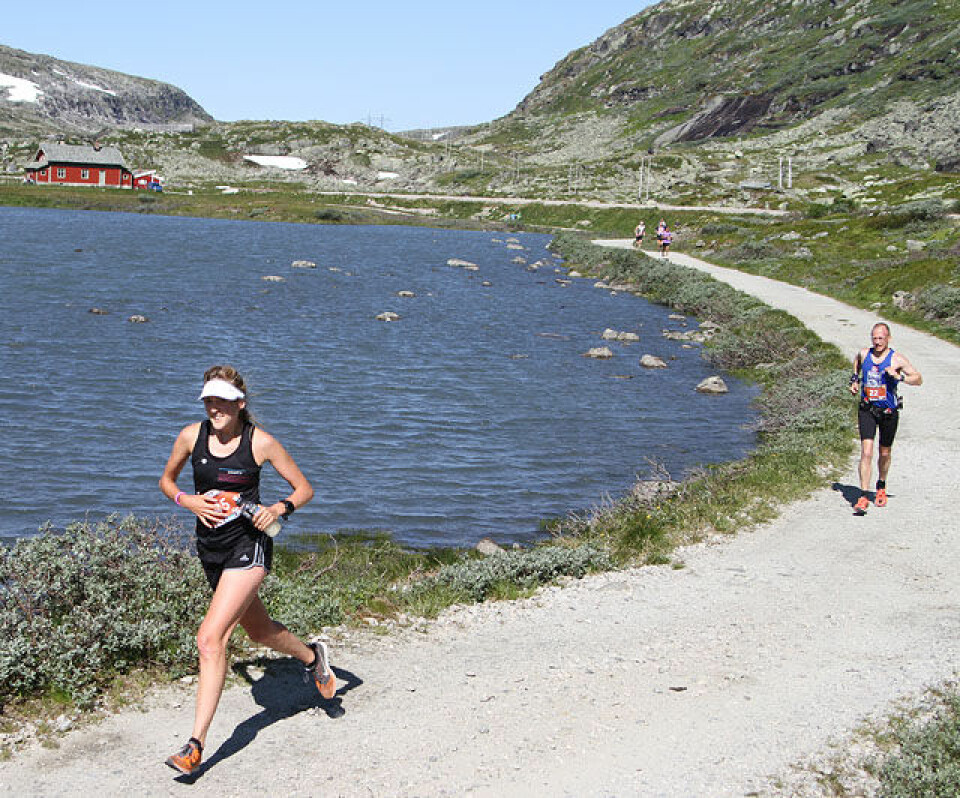 Strupstad-oppvisning i Rallarvegsløpet