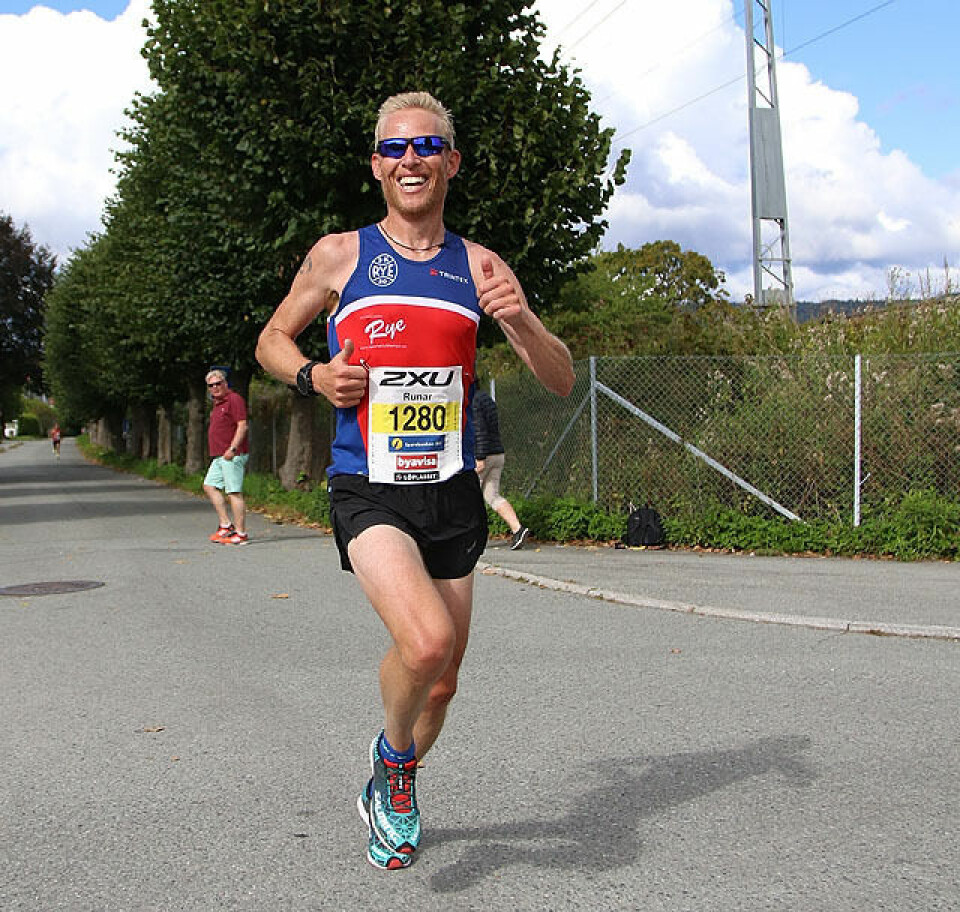 Gode forhold i Drammensmaraton som ble skjemmet av feilanvisning Halvmaraton_Runar_Sathre_IMG_9446.jpg