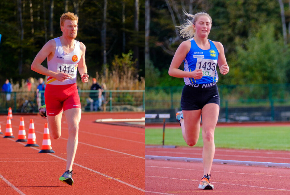 Mats Hauge og Thea Hovda vant den 9,3 km lange Djupadalten i Haugesund. (Alle foto: Ivar Fjeldheim) Mats Hauge og Thea Hovda vant den 9,3 km lange Djupadalten i Haugesund. (Alle foto: Ivar Fjeldheim)