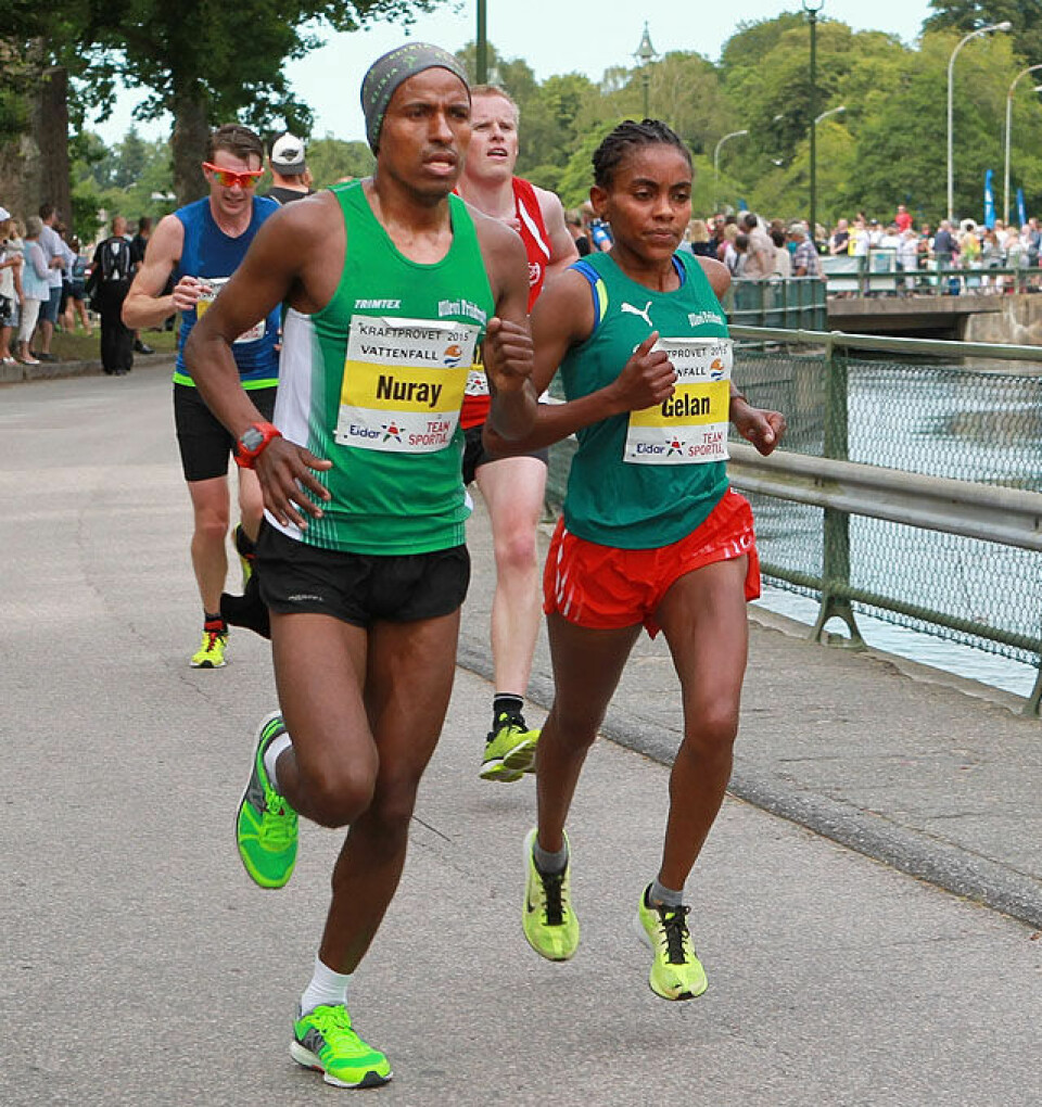Dobbelt Etiopia og sterke vinnertider i Kraftprovet Gelan_Yewbdar_og_hare_A20G0515.jpg