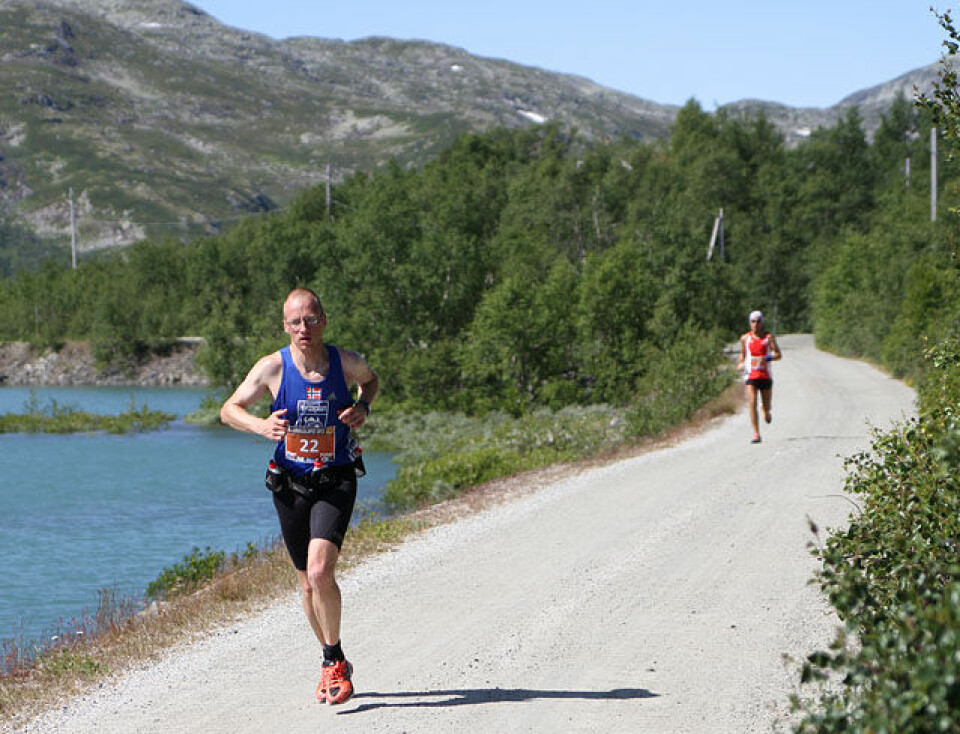 Strupstad-oppvisning i Rallarvegsløpet