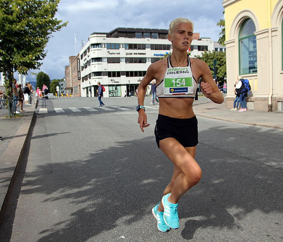 Gode forhold i Drammensmaraton som ble skjemmet av feilanvisning 5km_Julie_marie_Larsen_IMG_8980.jpg