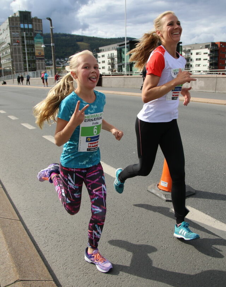 Gode forhold i Drammensmaraton som ble skjemmet av feilanvisning Frida Reier Nilsen