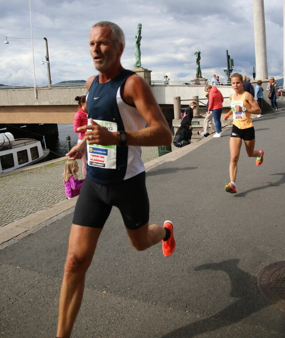 Gode forhold i Drammensmaraton som ble skjemmet av feilanvisning Arne Fortun
