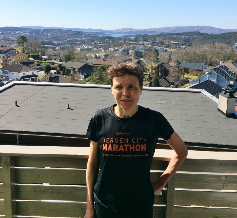 47 har løpt Kondis' virtuelle maraton- og ultraløp, som fortsetter ut mai Helen_Martinsen_april_utsikt_hjemmefra.JPG