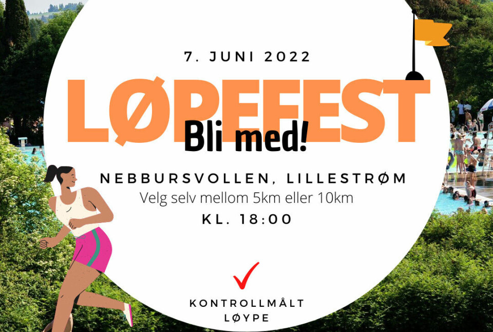Tirsdag 7. juni kan du delta i sesongens fjerde av åtte løp i Romerike Løpskarusell. Tirsdag 7. juni kan du delta i sesongens fjerde av åtte løp i Romerike Løpskarusell.