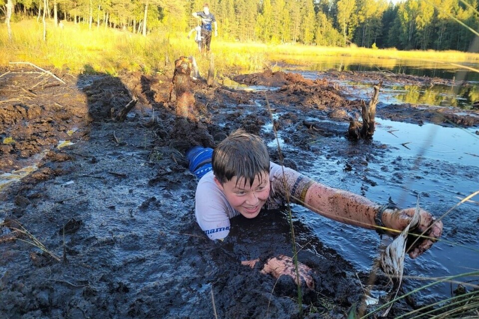 Gjørme! (Foto: Nydalens Skiklub) Gjørme! (Foto: Nydalens Skiklub)