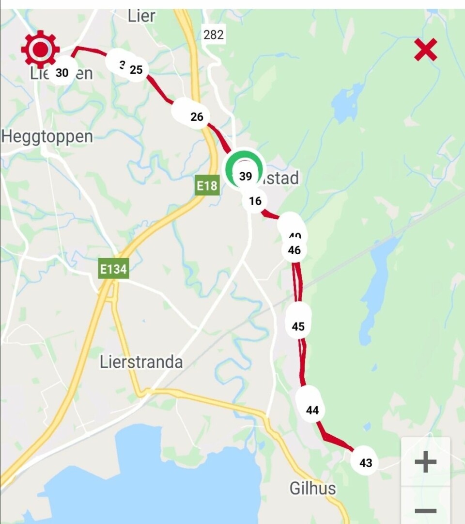 47 har løpt Kondis' virtuelle maraton- og ultraløp, som fortsetter ut mai Kristian_Waalen_50-kilometeren_gps.jpg