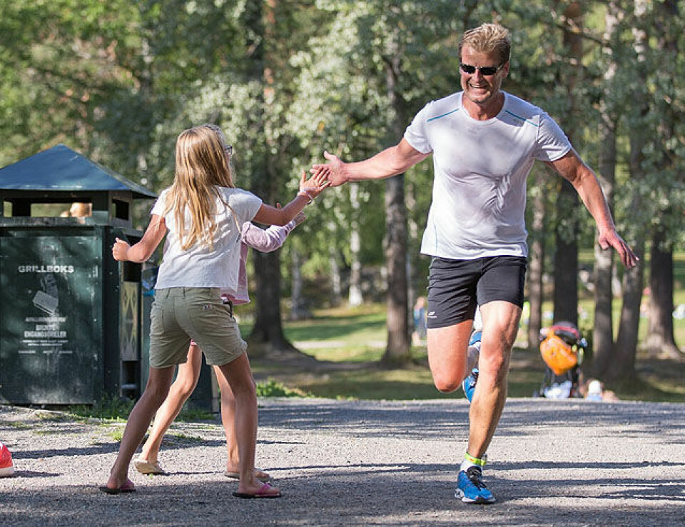 Henrik Grønstad med sterk tid på Sognsvannn high_Five_31A6936.jpg