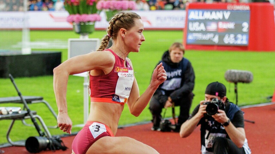 Norges lag til lag-EM i friidrett Bislett Games - 800m - kvinner - Hedda HYNNE