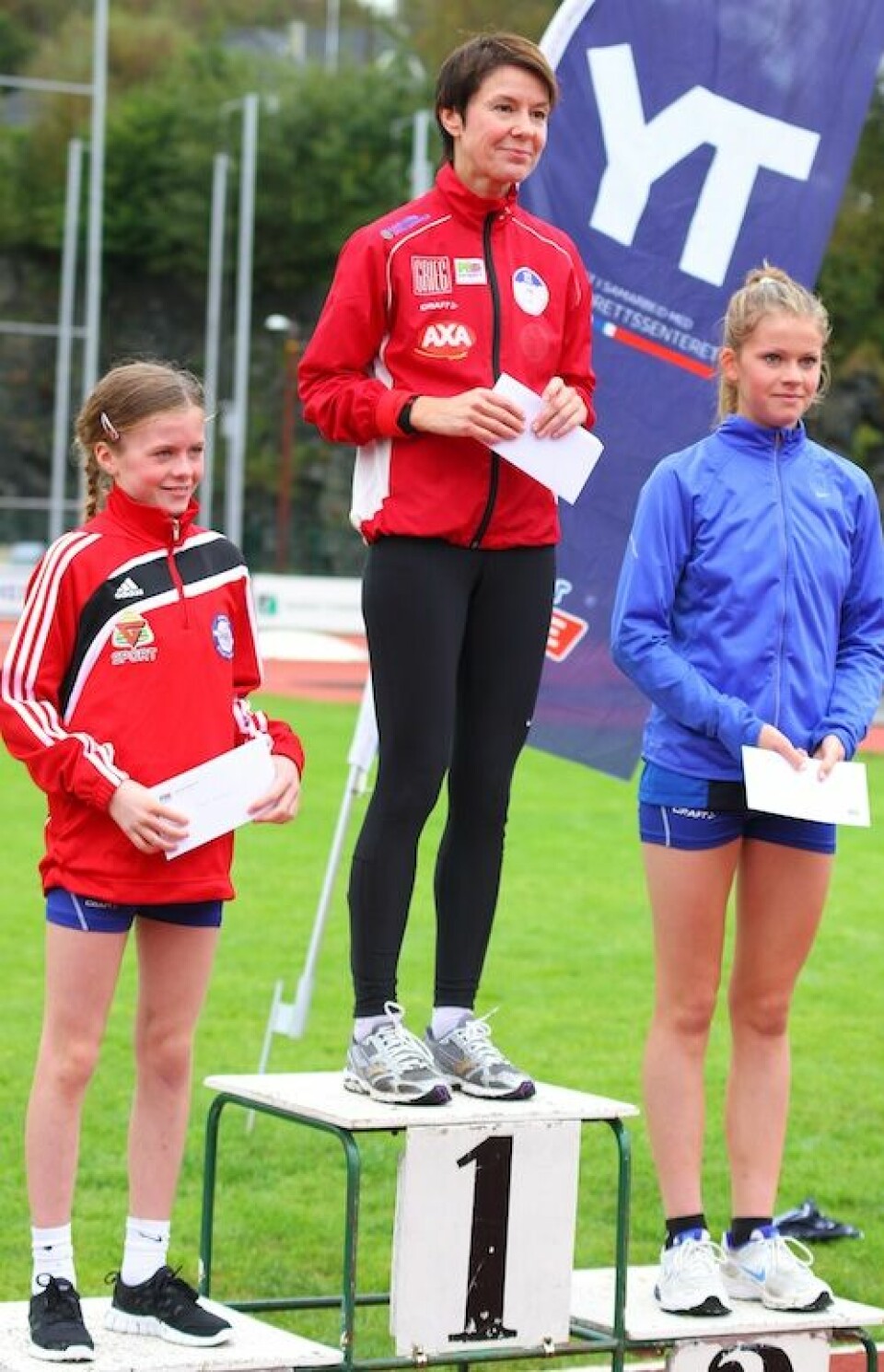 Unge med gode tider i Fanamilen