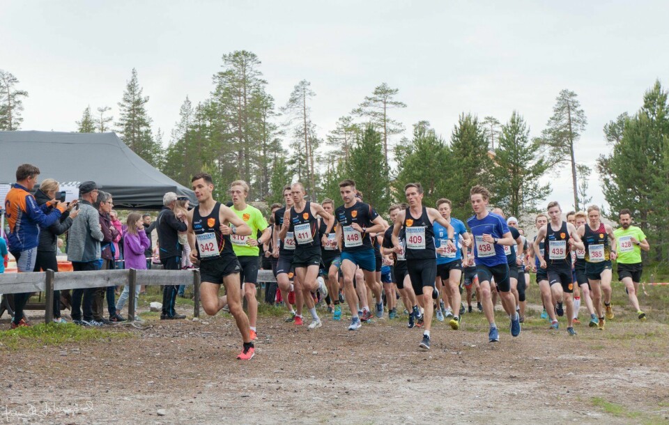 Millenniets største og raskeste 10 km i Femundløpet Start_10km.jpg