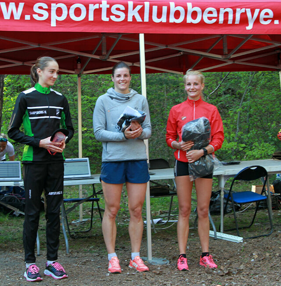 Ferdinand K. Edman og Karoline Skauen vant Ryeløpet topp3_damer_Ryelopet_IMG_3367.jpg