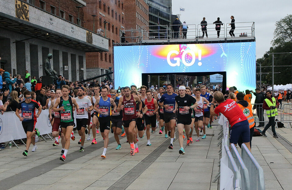 Sondre Nordstad Moen og Sigrid Jervell Våg løp raskt og vant Starten-10km-4S7A6396.jpg