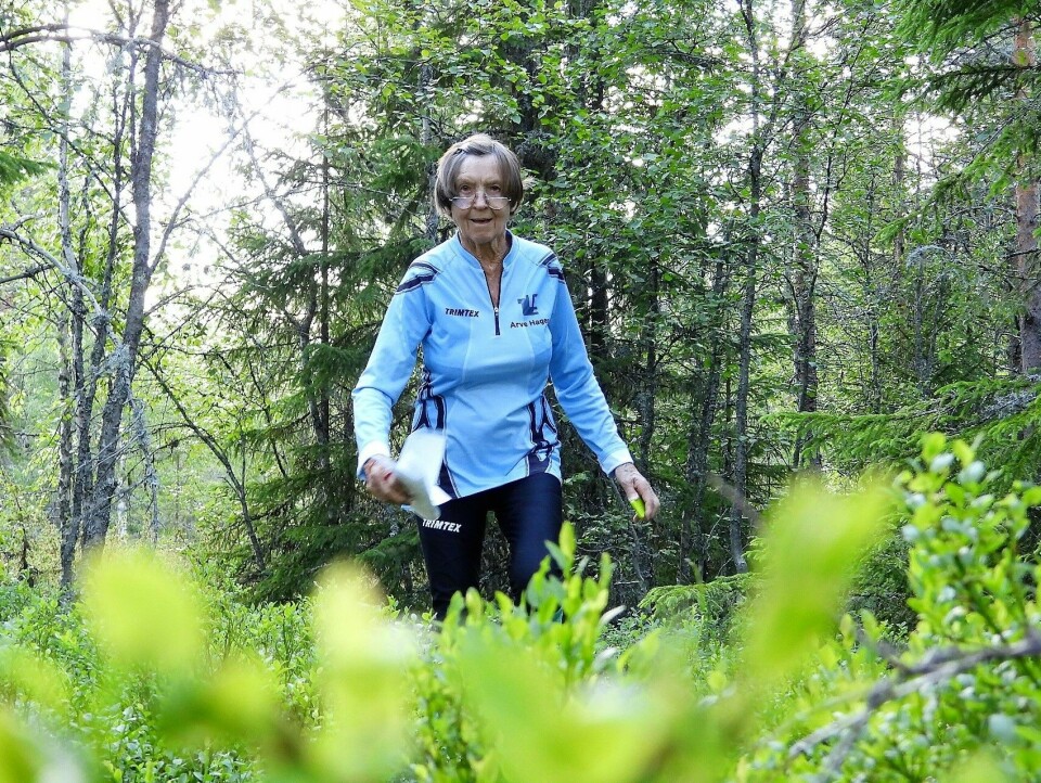 Bedrifts o-løp fra Vollkoia avsluttet vårsesongen Helga Hansen i fint driv.jpg