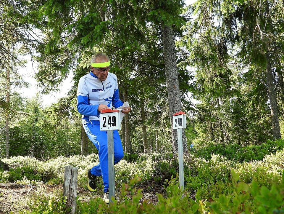 Bedrifts o-løp fra Vollkoia avsluttet vårsesongen Terje Tangen mot Mål.jpg