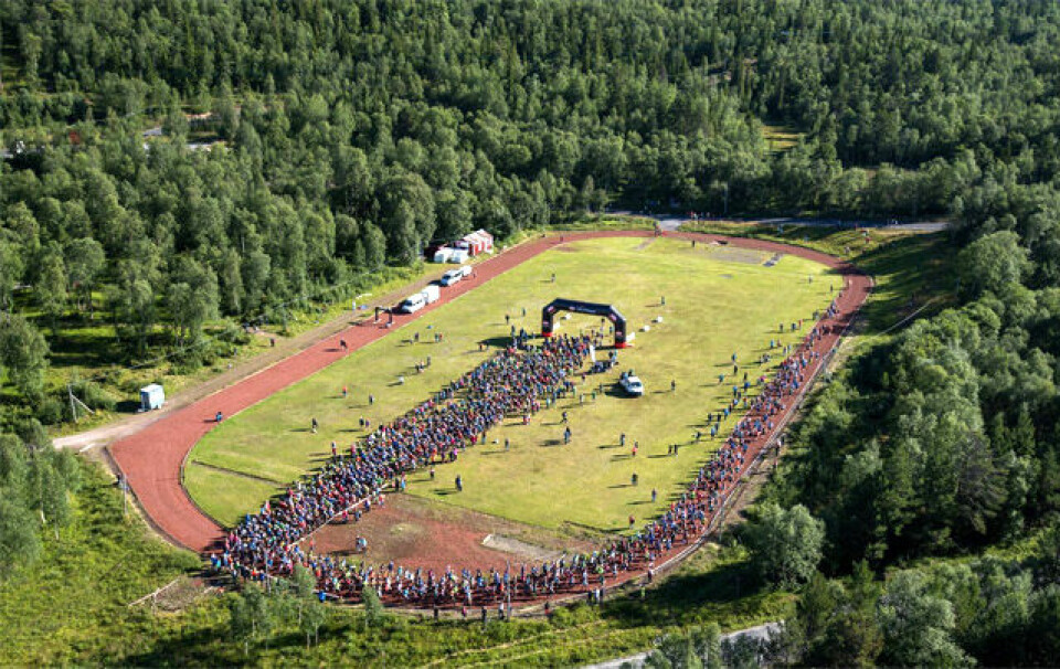 Kenneth Myhre nummer 7 da 28 norske løp Axa Fjällmaraton Axa_Fjaellmaraton_Starten.jpg