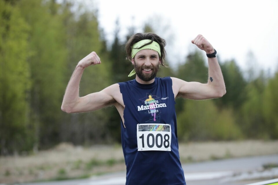 Sindre Buraas løp Perseløpet på Sand utenfor Jessheim på 14:02. Det var han godt fornøyd med. (Foto: Bjørn Hytjanstorp) Sindre Buraas løp Perseløpet på Sand utenfor Jessheim på 14:02. Det var han godt fornøyd med. (Foto: Bjørn Hytjanstorp)