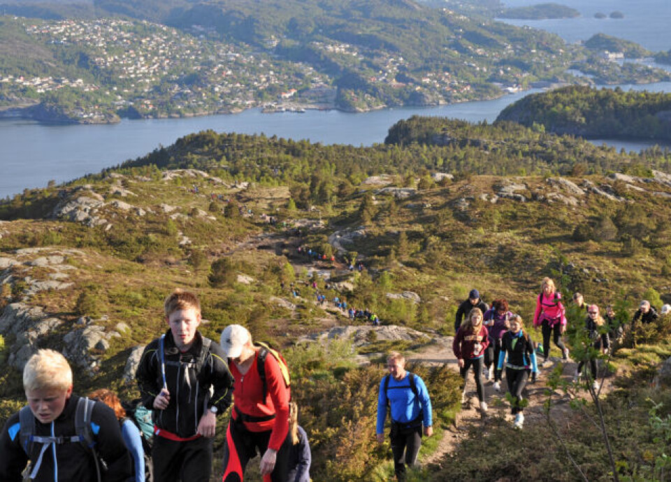 Nytt motbakkeløp - Lyderhorn Opp