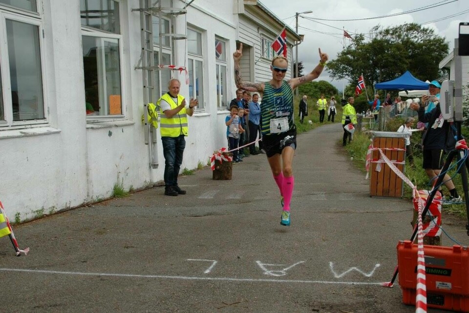 Bjørn Tore Taranger vant det første Møkster Ultra Taranger_mål.jpg