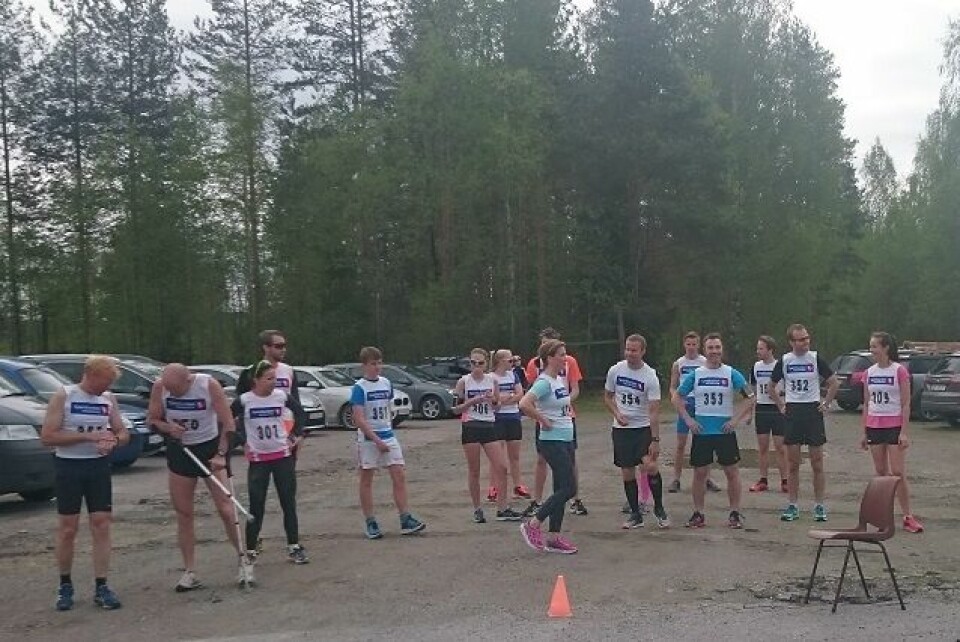 Knartamarsjen på Galterud samlet 117 deltakere Kr. Himmelfartsdag Alle_paa_start.jpg