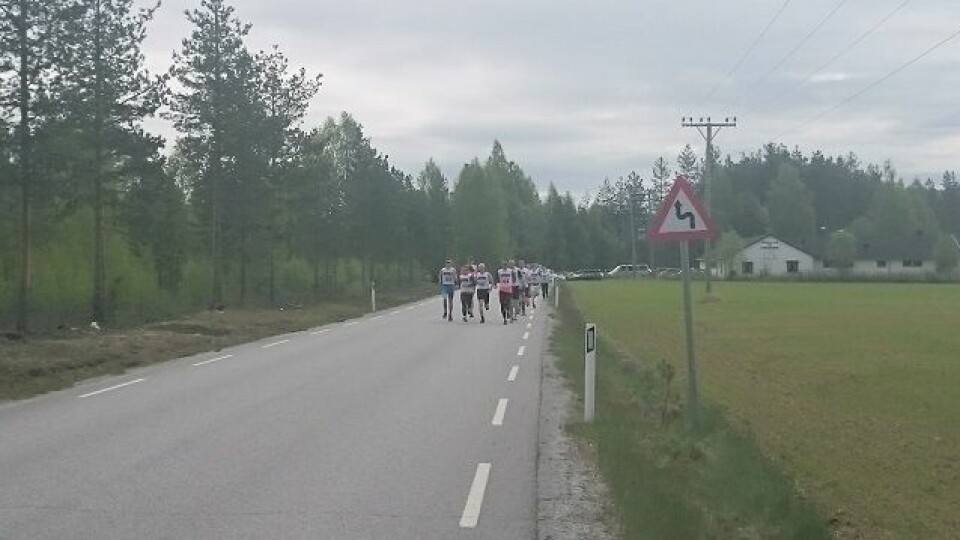 Knartamarsjen på Galterud samlet 117 deltakere Kr. Himmelfartsdag Teten_paa_avstand.jpg
