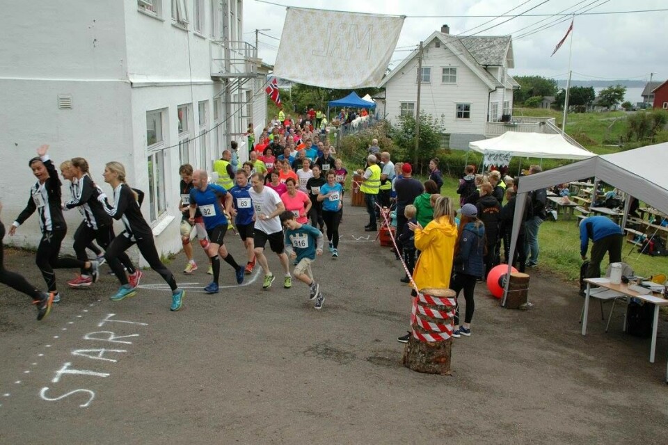 Bjørn Tore Taranger vant det første Møkster Ultra Nautisk_Maraton_start.jpg
