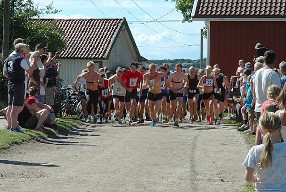 Et løp i sommeridyll på Hvaler