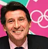 Seb Coe speaking at a London 2012 progress report in London