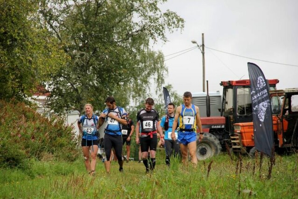 Eirik Rustad og Marit Vala vant Østmarka Trail Challenge Snart_start (640x427).jpg