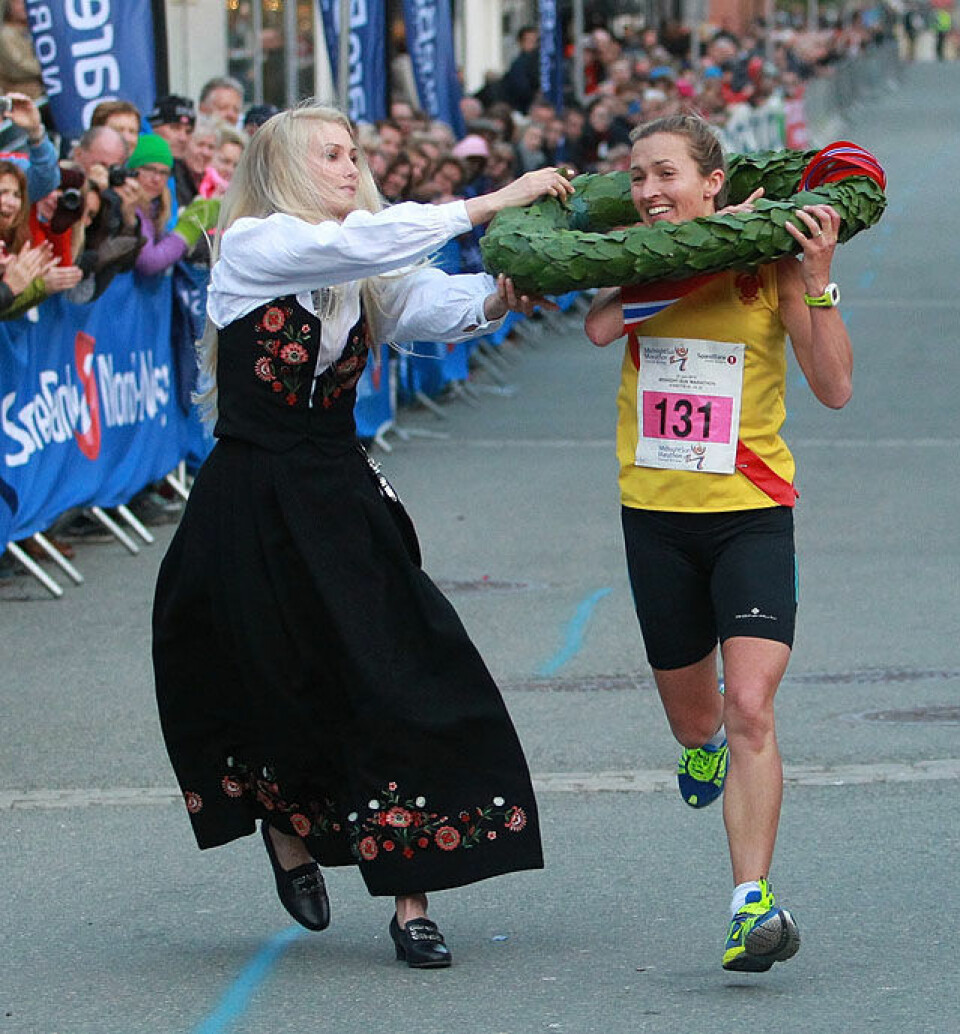 Midnight Sun Maraton - en femstjernes løpsfest Krans_Claire_Crima_A20G9516.jpg