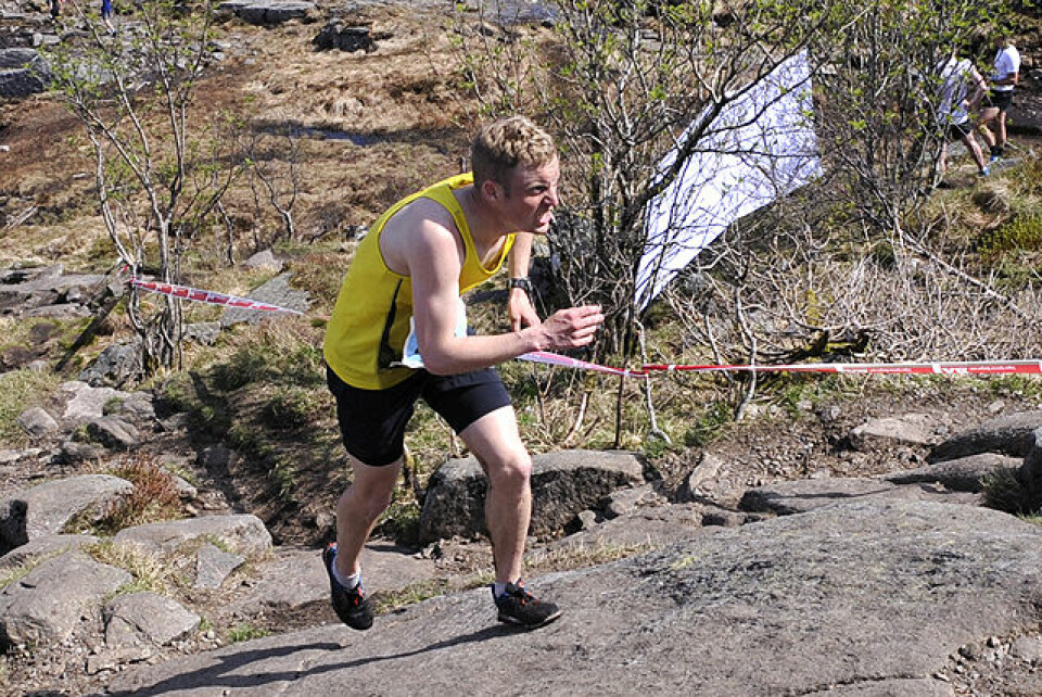 Stian Øvergaard Aarvik tok løyperekorden i Løvstakken Opp _DSC1386_640.jpg
