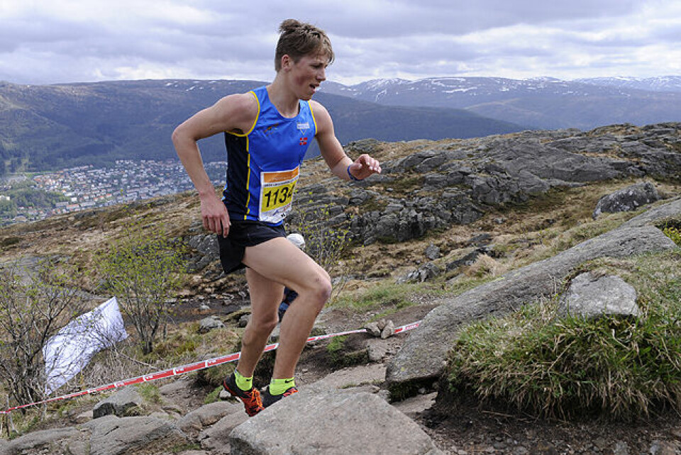 Stian Øvergaard Aarvik tok løyperekorden i Løvstakken Opp _DSC1315_640.jpg