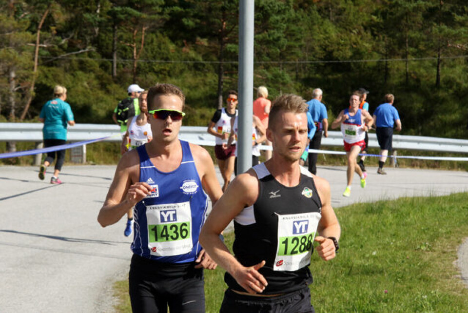 Svein Roar Kvamme og Eli Anne Dvergsdal vant 5 km i Knarvik 1P1A3147.jpg