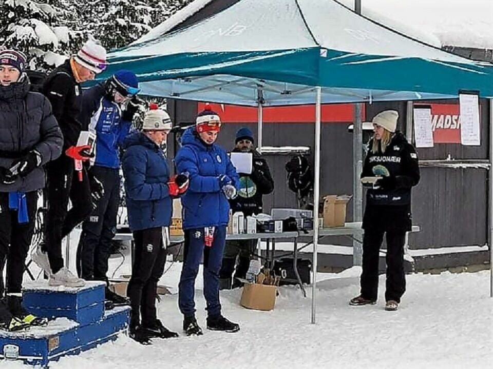 Skisesongen i gang med 360 i Natrudstilrennet Natrudstilrennet - podiet M19-20.jpg