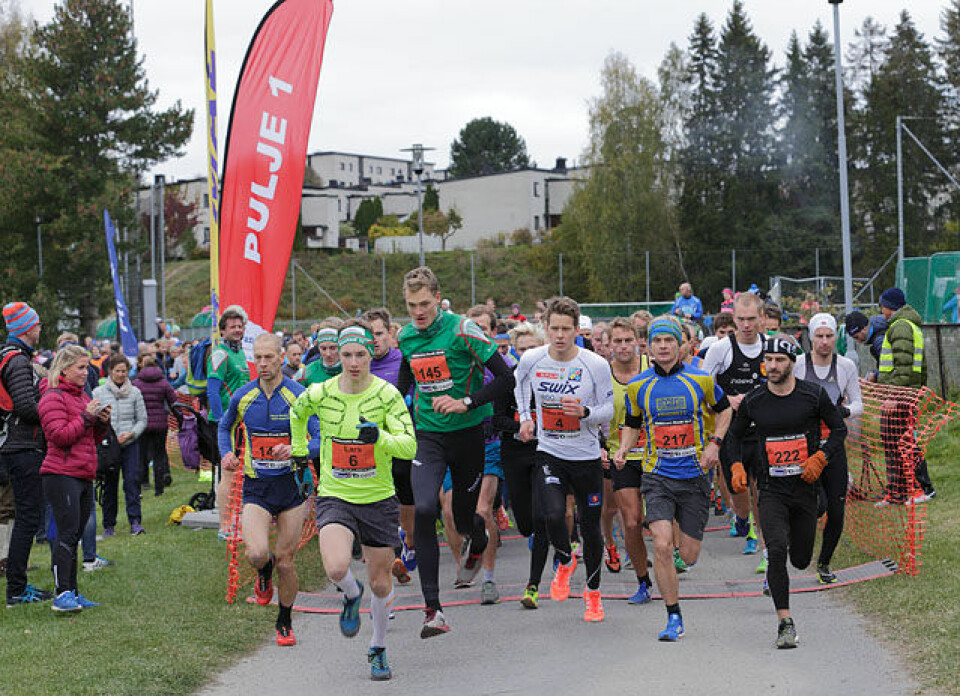 Gløersen og Pharo vant 9.63 km i Nøklevann Rundt starten_9_63km_25P1059.jpg