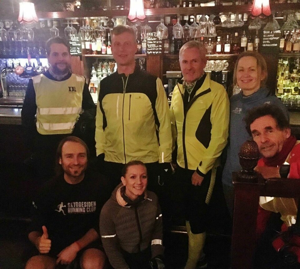 På Skyggesiden bar før trening gjennom Oslos sentrumsgater. På Skyggesiden bar før trening gjennom Oslos sentrumsgater.