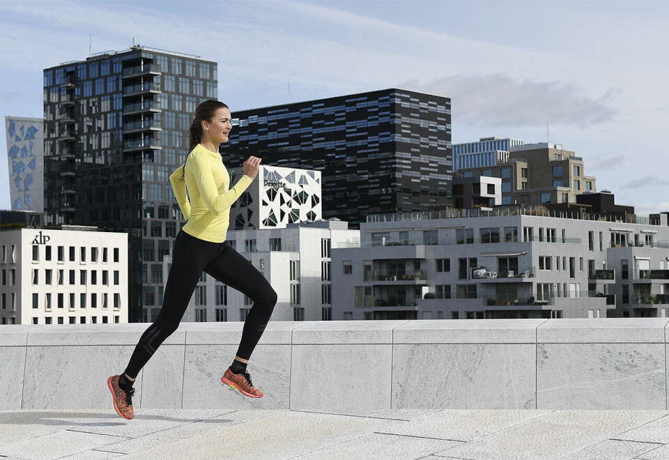 Bevegelsesglede og det å prøve å prestere på høyt nivå, er ikke noen motsetning for Sigrid Jervell Våg. (Foto: Bjørn Johannessen) Bevegelsesglede og det å prøve å prestere på høyt nivå, er ikke noen motsetning for Sigrid Jervell Våg. (Foto: Bjørn Johannessen)