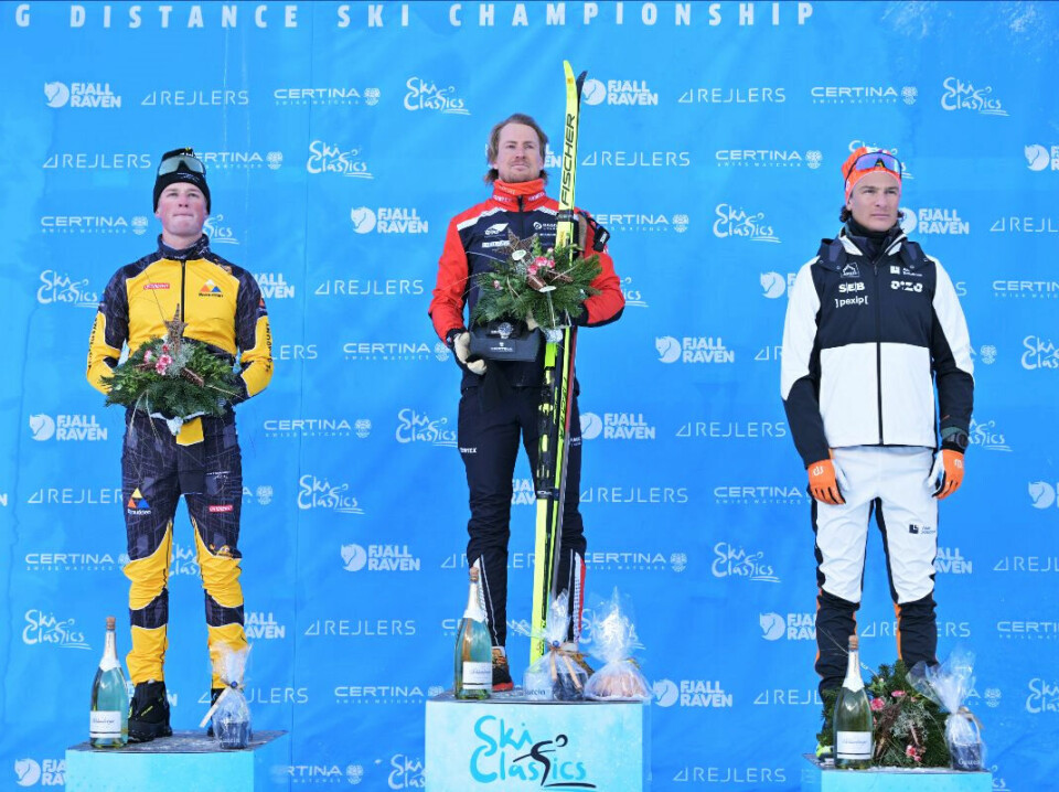 Emilie Fleten og Kasper Stadaas vant Ski Classics-rennet Bad Gastein Criterium Herrepallen-foto-Reichert-NordicFocus.jpg