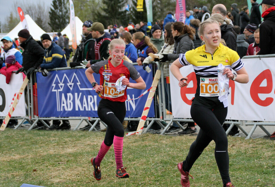 Svensk seier i ungdomsklassen i 10-mila - Freidig nummer 13 u10Freidig